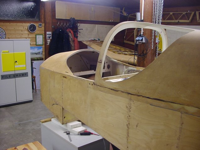 Cockpit Seitenansicht